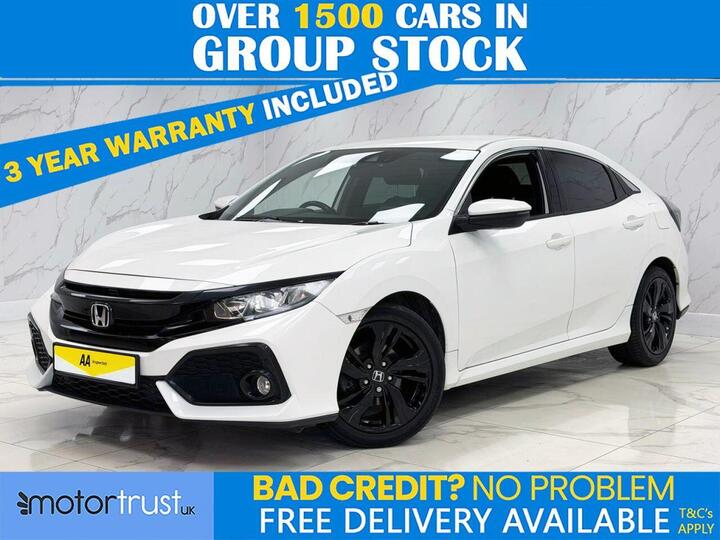 Honda CIVIC 1.0 VTEC Turbo SR CVT Euro 6 (s/s) 5dr Honda CIVIC 1.0 VTEC Turbo SR CVT Euro 6 (s/s) 5dr