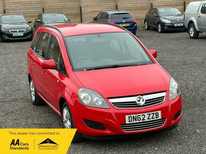 Vauxhall Zafira 1.6 16V Exclusiv Euro 5 5dr