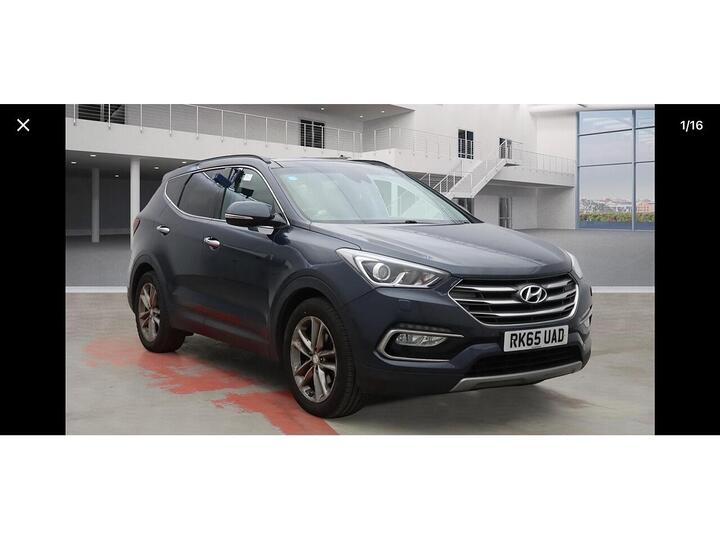 Hyundai Santa Fe 2.2 CRDi Blue Drive Premium SE Auto 4WD Euro 6 (s/s) 5dr (7 Seat)