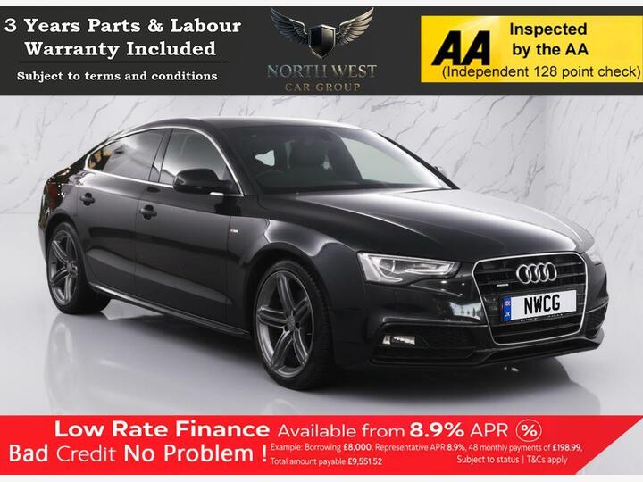 Audi A5 2.0 TFSI S Line Sportback S Tronic Quattro Euro 6 (s/s) 5dr