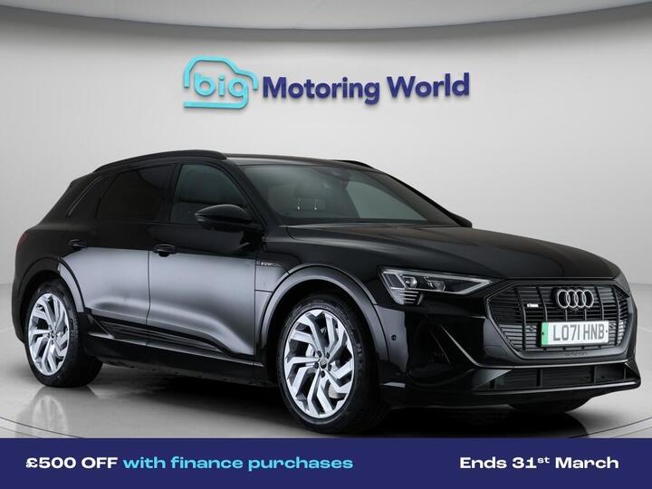 Audi E-tron 50 Black Edition Auto Quattro 5dr 71.2kWh (11kW Charger)