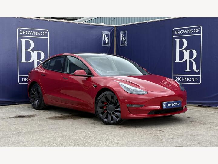 Tesla Model 3 (Dual Motor) Performance Auto 4WDE 4dr (Performance Upgrade)