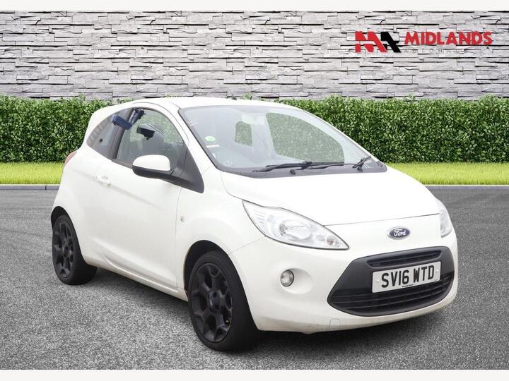 Ford Ka 1.2 Zetec White Edition Euro 6 (s/s) 3dr
