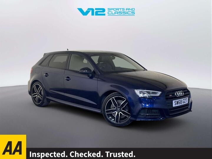 Audi S3 2.0 TFSI Black Edition Sportback S Tronic Quattro Euro 6 (s/s) 5dr