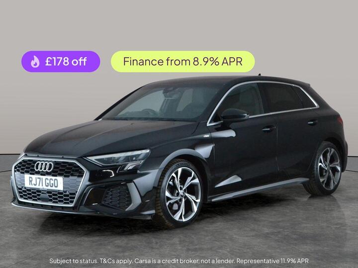 Audi A3 1.0 TFSI 30 S Line Sportback S Tronic Euro 6 (s/s) 5dr