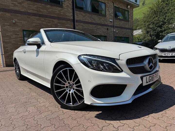 Mercedes-Benz C Class 2.1 C220d AMG Line (Premium Plus) Cabriolet G-Tronic+ 4MATIC Euro 6 (s/s) 2dr