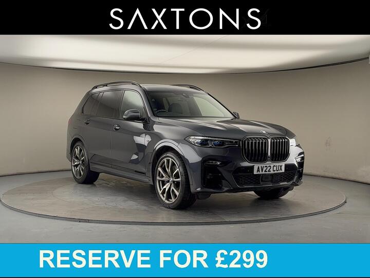 BMW X7 4.4 M50i V8 Auto XDrive Euro 6 (s/s) 5dr