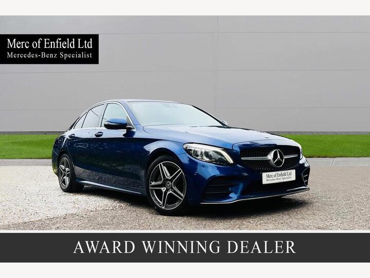 Mercedes-Benz C Class 2.0 C300d AMG Line Edition (Premium) G-Tronic+ Euro 6 (s/s) 4dr