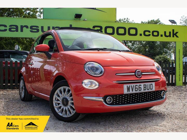 Fiat 500 1.2 ECO Lounge Euro 6 (s/s) 2dr