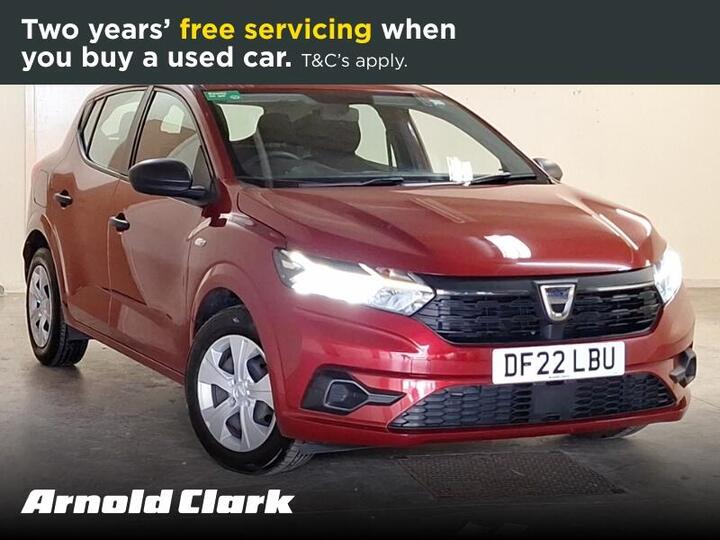 Dacia Sandero 1.0 SCe Essential Euro 6 (s/s) 5dr Dacia Sandero 1.0 SCe Essential Euro 6 (s/s) 5dr