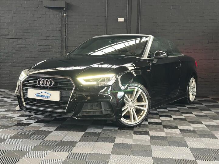 Audi A3 CABRIOLET 2.0 TDI S Line Quattro Euro 6 (s/s) 2dr