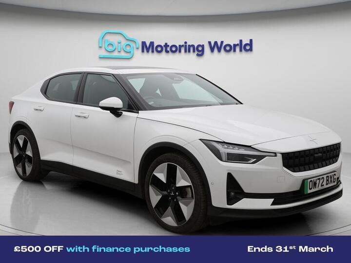 Polestar Polestar 2 Dual Motor 78kWh Long Range Fastback Auto 4WDE 5dr