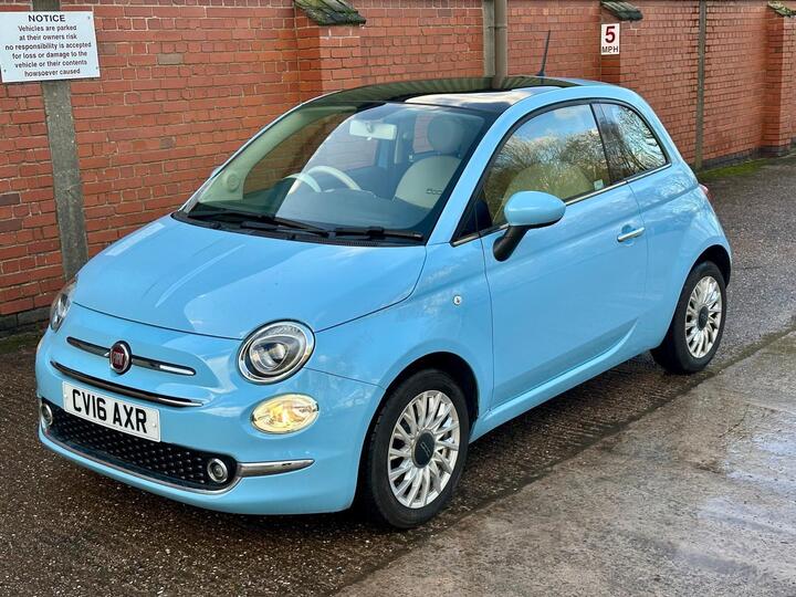 Fiat 500 1.2 Lounge Euro 6 (s/s) 3dr