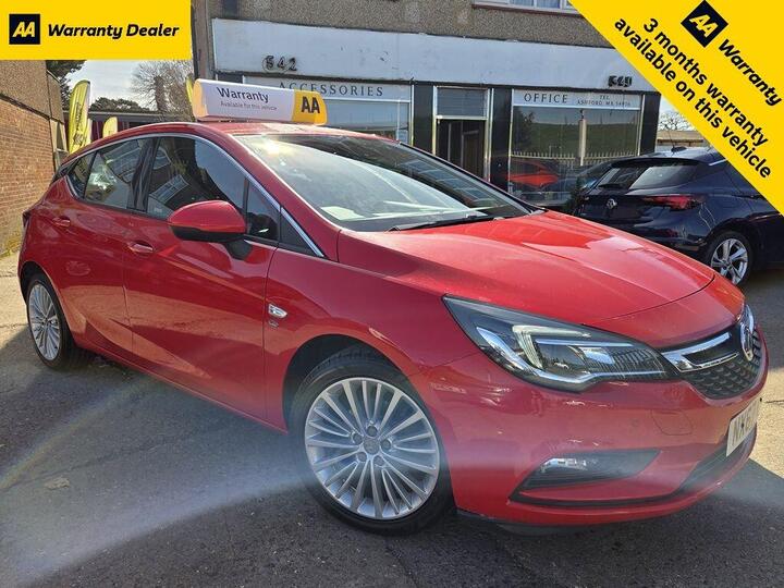Vauxhall Astra 1.4i Turbo Elite Euro 6 5dr Vauxhall Astra 1.4i Turbo Elite Euro 6 5dr