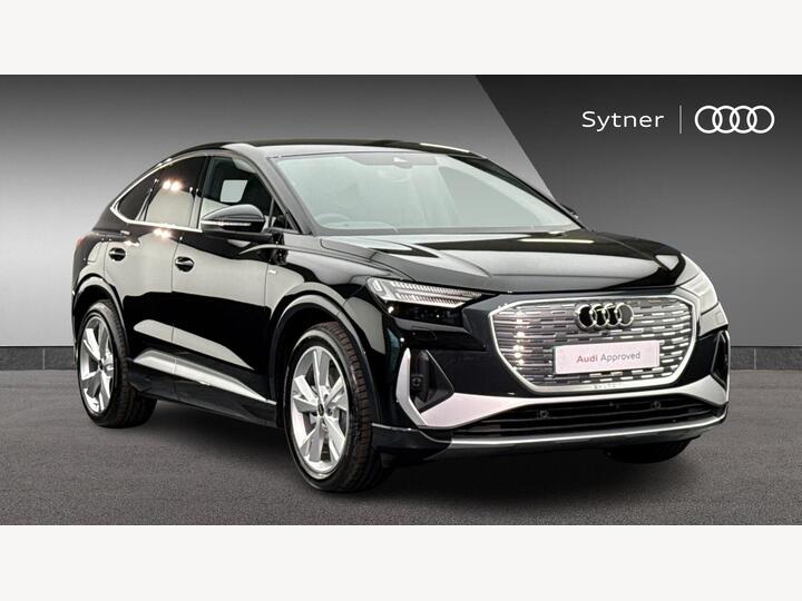 Audi Q4 E-tron 40 S Line Sportback Auto 5dr 63kWh Audi Q4 E-tron 40 S Line Sportback Auto 5dr 63kWh