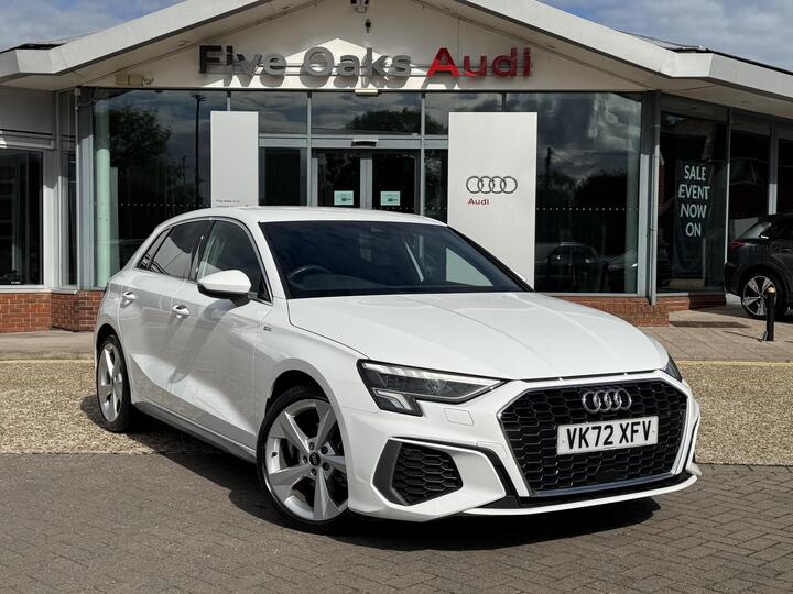 Audi A3 1.0 TFSI 30 S Line Sportback S Tronic Euro 6 (s/s) 5dr
