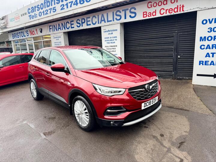 Vauxhall Grandland X 1.2 Turbo Sport Nav Auto Euro 6 (s/s) 5dr Vauxhall Grandland X 1.2 Turbo Sport Nav Auto Euro 6 (s/s) 5dr