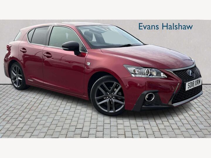 Lexus CT HATCHBACK 1.8 200h F Sport CVT Euro 6 (s/s) 5dr