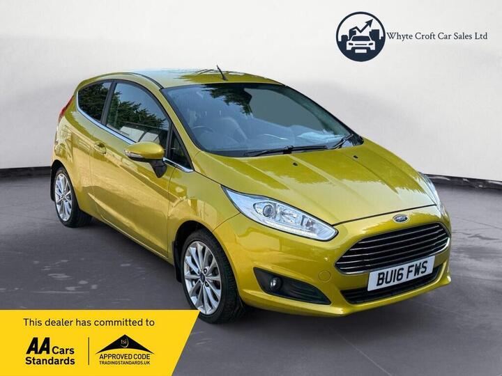 Ford Fiesta 1.0T EcoBoost Titanium X Euro 6 (s/s) 3dr