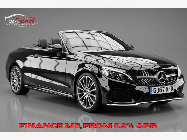 Mercedes-Benz C-CLASS 2.0 C200 AMG Line Cabriolet G-Tronic+ Euro 6 (s/s) 2dr