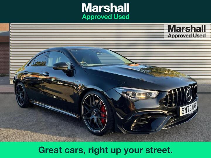 Mercedes-Benz CLA 2.0 CLA45 AMG S Plus Coupe 8G-DCT 4MATIC+ Euro 6 (s/s) 4dr Mercedes-Benz CLA 2.0 CLA45 AMG S Plus Coupe 8G-DCT 4MATIC+ Euro 6 (s/s) 4dr