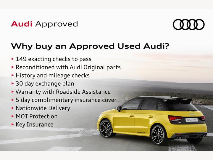 Audi A3 1.5 TFSIe 40 Sport Sportback S Tronic Euro 6 (s/s) 5dr 17.9kWh