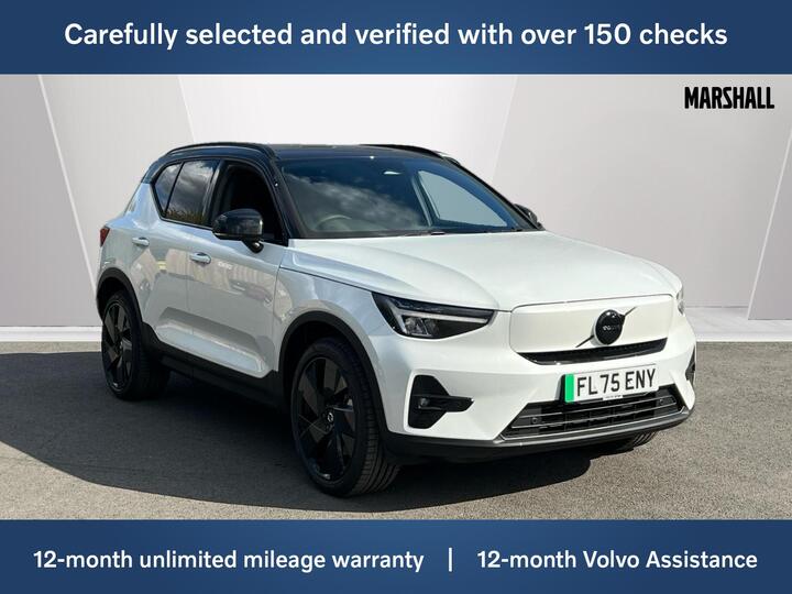Volvo EX40 Single Motor Extended Range 82kWh Plus Black Edition Auto 5dr