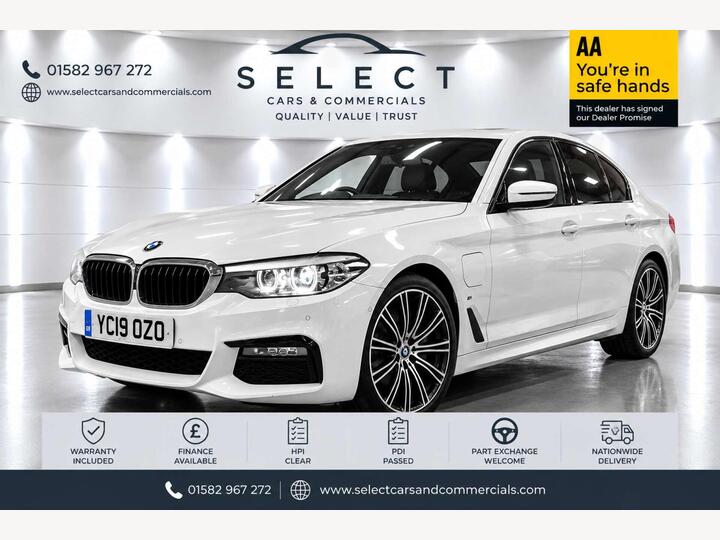 BMW 5 Series 2.0 530e 9.2kWh M Sport Auto Euro 6 (s/s) 4dr