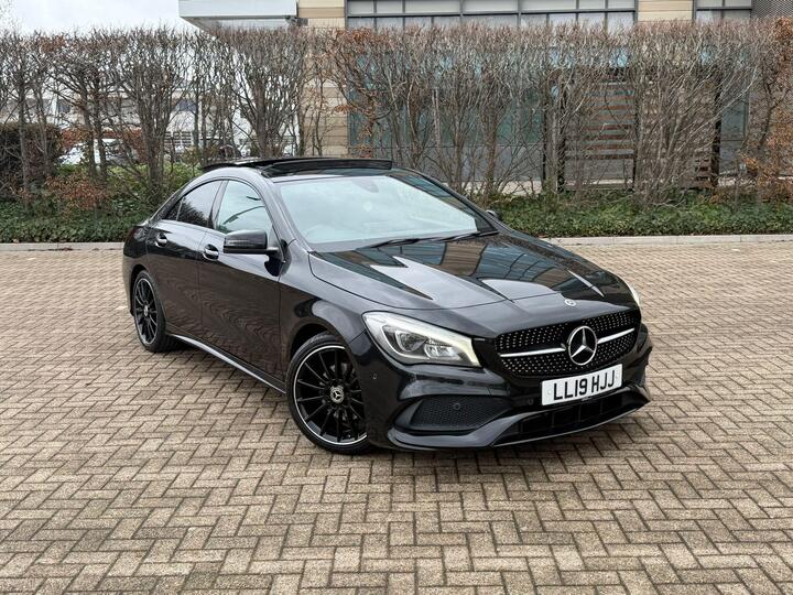 Mercedes-Benz CLA 1.6 CLA200 AMG Line Night Edition (Plus) Coupe Euro 6 (s/s) 4dr Mercedes-Benz CLA 1.6 CLA200 AMG Line Night Edition (Plus) Coupe Euro 6 (s/s) 4dr