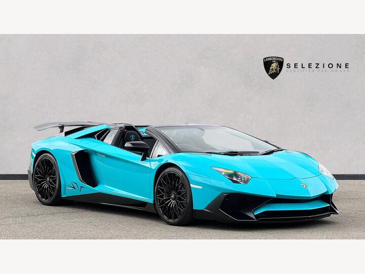 Lamborghini AVENTADOR 6.5 V12 LP 750-4 Superveloce Roadster ISR 4WD Euro 6 2dr Lamborghini AVENTADOR 6.5 V12 LP 750-4 Superveloce Roadster ISR 4WD Euro 6 2dr