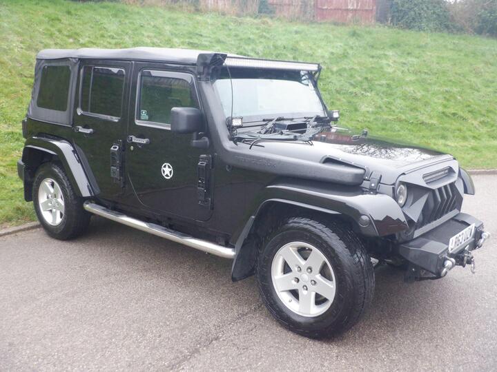 Jeep Wrangler 2.8 CRD Overland Auto 4WD Euro 5 4dr
