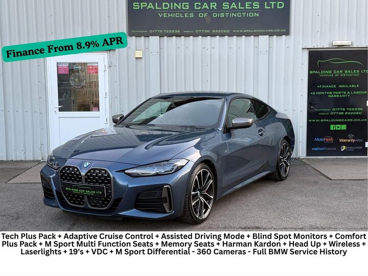 BMW 4 Series 3.0 M440i MHT Auto XDrive Euro 6 (s/s) 2dr