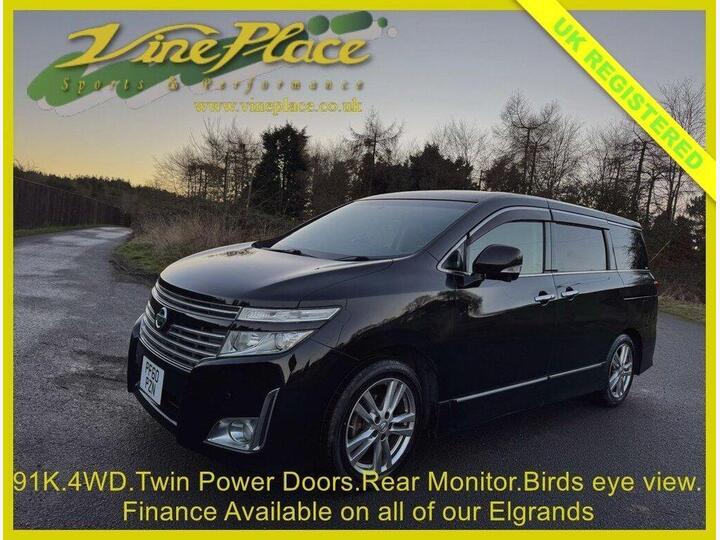 Nissan ELGRAND 3.5 4WD Highway Star, 8 Seats, Auto + FINANCE AT Www.vineplace.co.uk +