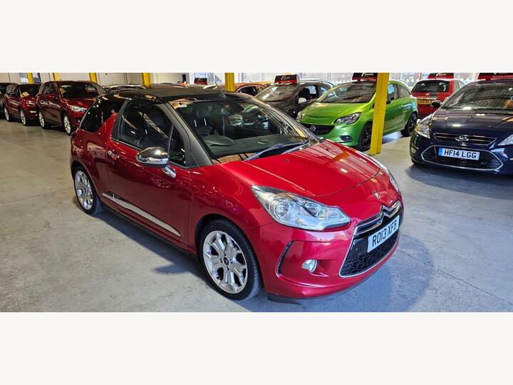 Citroen DS3 Cabrio 1.6 THP DSport Plus Euro 5 2dr