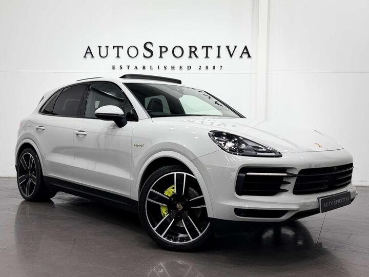 Porsche CAYENNE 3.0 V6 E-Hybrid 17.9kWh TiptronicS 4WD Euro 6 (s/s) 5dr (3.6kW Charger) Porsche CAYENNE 3.0 V6 E-Hybrid 17.9kWh TiptronicS 4WD Euro 6 (s/s) 5dr (3.6kW Charger)