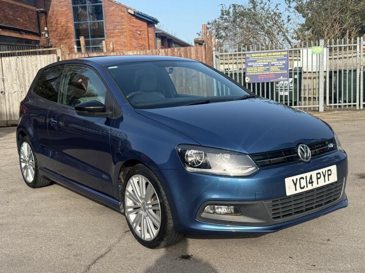 Volkswagen Polo 1.4 TSI BlueMotion Tech ACT BlueGT Euro 5 (s/s) 3dr Volkswagen Polo 1.4 TSI BlueMotion Tech ACT BlueGT Euro 5 (s/s) 3dr