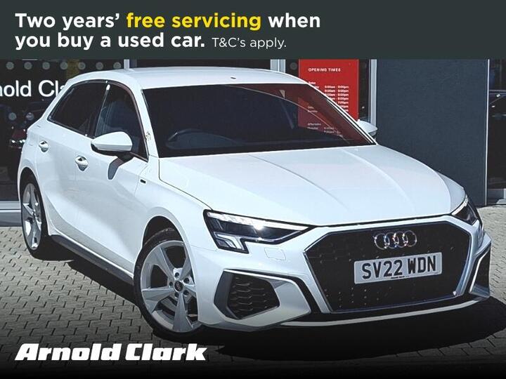 Audi A3 1.0 TFSI 30 S Line Sportback Euro 6 (s/s) 5dr