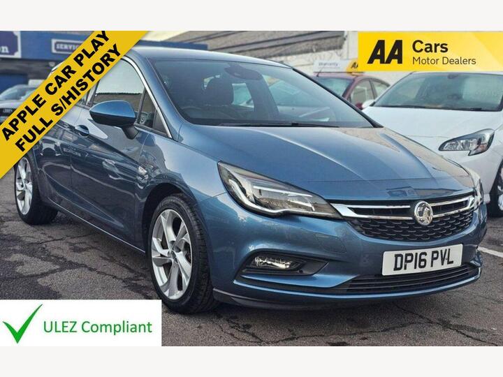 Vauxhall ASTRA 1.4i Turbo SRi Nav Auto Euro 6 (s/s) 5dr