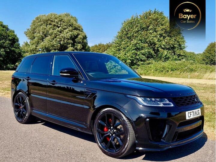 Land Rover RANGE ROVER SPORT 5.0 P575 V8 SVR Auto 4WD Euro 6 (s/s) 5dr