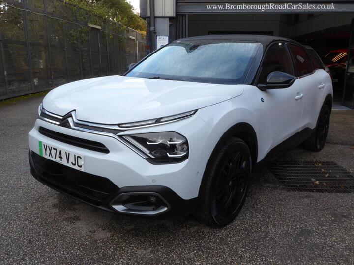 Citroen E-C4 50kWh E-series Auto 5dr (7.4kW Charger) Citroen E-C4 50kWh E-series Auto 5dr (7.4kW Charger)