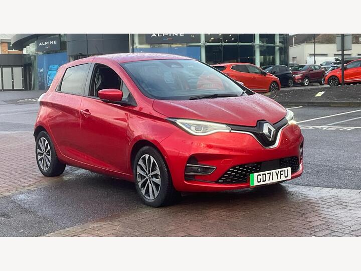 Renault New ZOE R135 EV50 52kWh GT Line Auto 5dr (Rapid Charge)