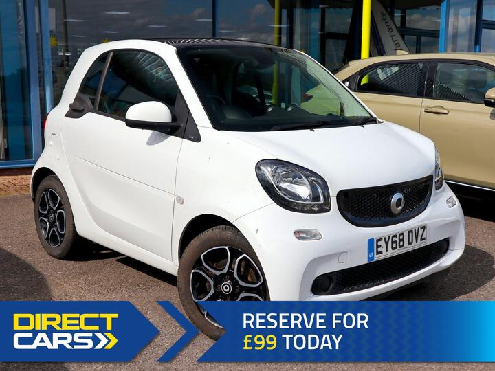 Smart Fortwo 1.0 Prime (Premium) Twinamic Euro 6 (s/s) 2dr