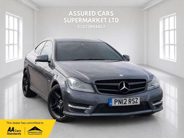 Mercedes-Benz C CLASS 1.8 C180 BlueEfficiency AMG Sport G-Tronic+ Euro 5 (s/s) 2dr