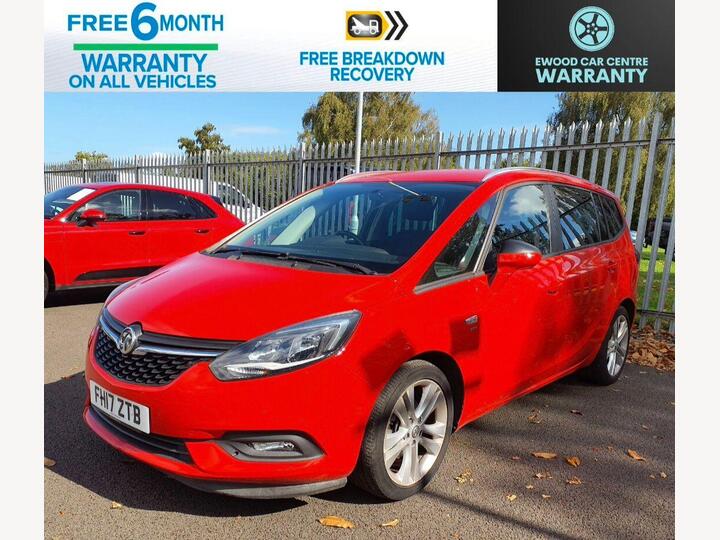 Vauxhall Zafira Tourer 1.4i Turbo SRi Nav Auto Euro 6 5dr