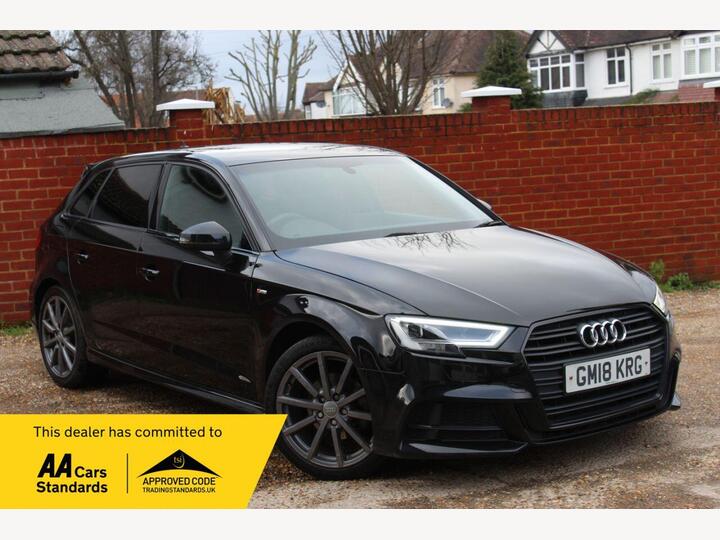 Audi A3 1.5 TFSI CoD Black Edition Sportback S Tronic Euro 6 (s/s) 5dr