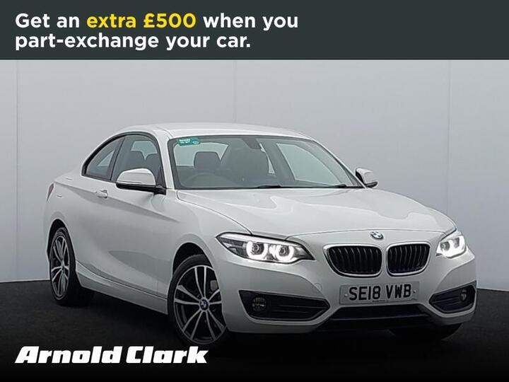 BMW 2 Series 1.5 218i Sport Euro 6 (s/s) 2dr