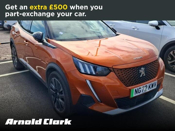 Peugeot E-2008 50kWh GT Premium Auto 5dr (7kW Charger)