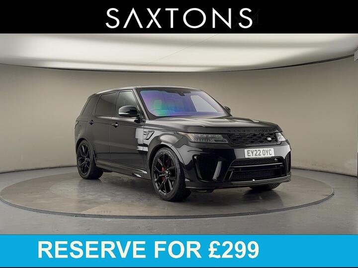 Land Rover Range Rover Sport 5.0 P575 V8 SVR Auto 4WD Euro 6 (s/s) 5dr