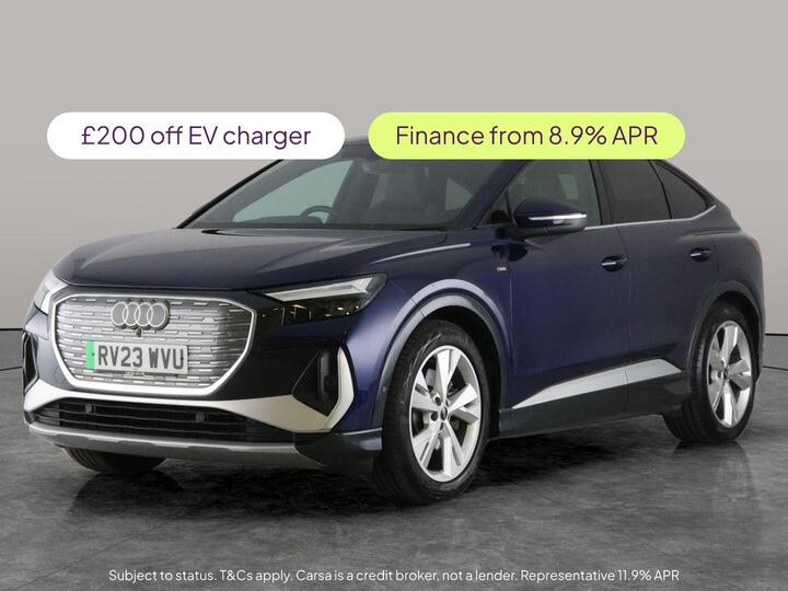 Audi Q4 E-tron 40 S Line Sportback Auto 5dr 82kWh