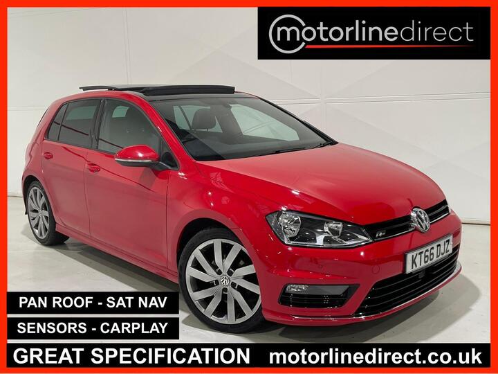 Volkswagen Golf 2.0 TDI BlueMotion Tech R-Line Edition DSG Euro 6 (s/s) 5dr Volkswagen Golf 2.0 TDI BlueMotion Tech R-Line Edition DSG Euro 6 (s/s) 5dr
